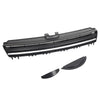 VW Golf Sportwagen Front Bumper Upper Grille w/ Silver Trim (2015-2017)