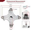 Polaris Sportsman 300 2 x Rear Wheel Hubs (2008–2010)