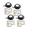 Honda CB400 CBR400 VTEC VFR400 4x Carburetor Rebuild Kit (1992-1998)