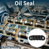 Make Model Oil Seal Rotary Shaft Seal 24x47x7mm NBR Rubber Black 5 Pcs