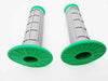 Honda CRF70 Green Grey Hand Grip Set (2004-2023)