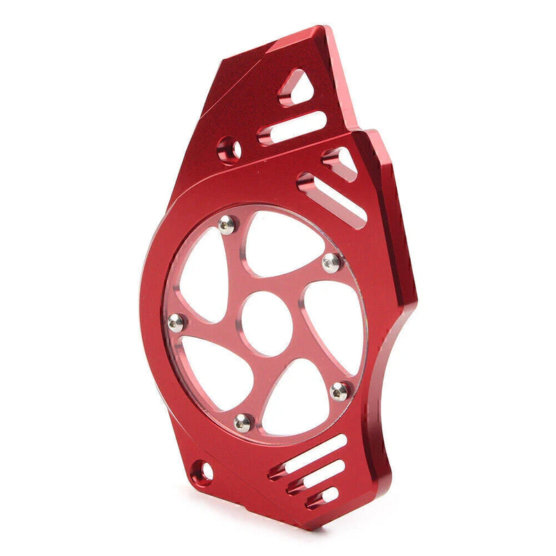 Kawasaki ER6N ER6F CNC Front Chain Sprocket Cover Guard Red (2006-2017)