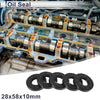 Oil Seal 28x58x10mm Black 5 Pcs Rotary Shaft Seal Nitrile Rubber