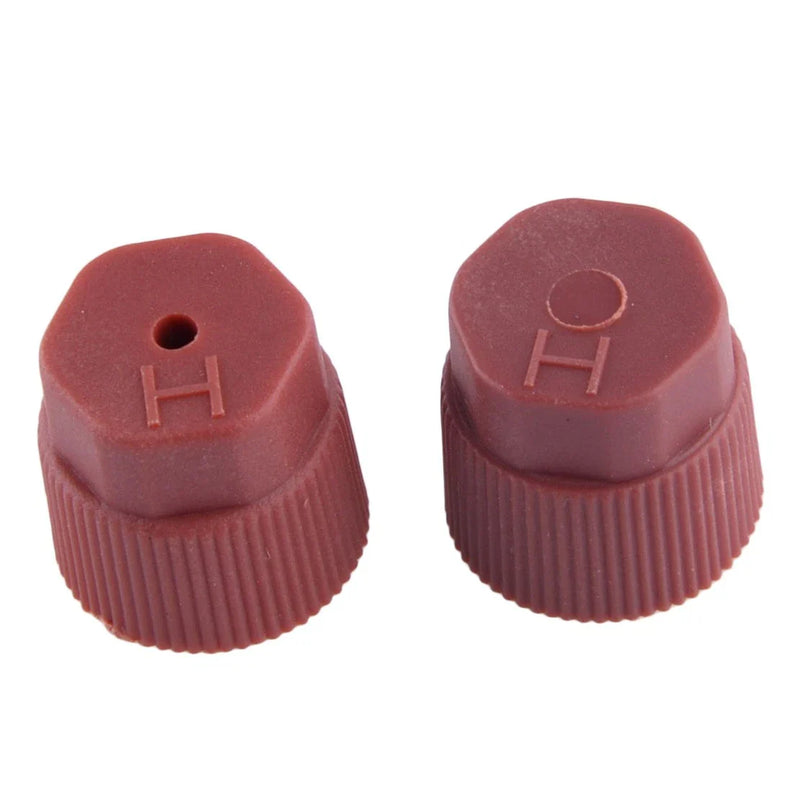 Air Conditioning 10pcs A/C System Cap & Valve Cores Rapid Seal Kit