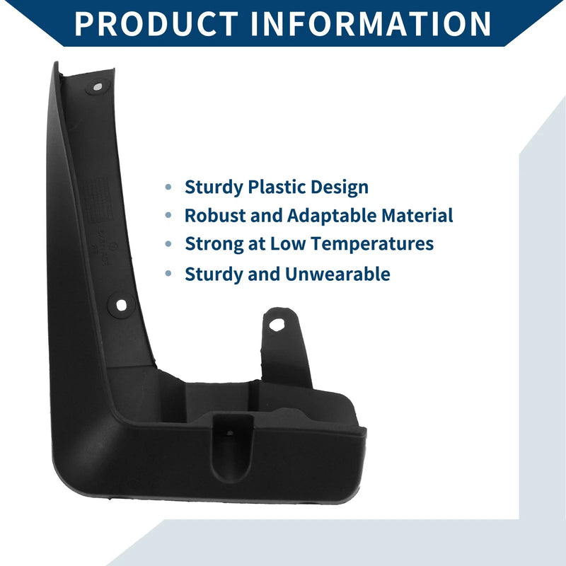 BMW X3 Mud Flaps Splash Guards 1 Set (2018-2023)