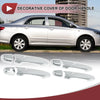 Honda CR-V (2012-2016) Silver Tone ABS Car Door Handle Covers