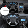 Dodge Challenger Carbon Fiber Dashboard Air Outlet Frame Cover Trim (2008-2014)