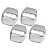 Kia GT Silver Stainless Steel Door Lock Protector Covers (2016-2023)