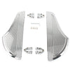 Harley Dyna Touring Softail Chrome Non-Slip Front Floorboards