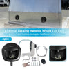 Trailer Canopy Black DC 12V 4x Power Operated Whale Tail T Handle Lock