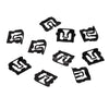 2 x Car Clip Stainless Steel Auto Fasteners Clips Interior Accessories