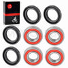 HONDA FourTrax 200 TRX200D Front Wheel Bearings & Seals Kit (1990–1997)