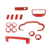Jeep Wrangler JK 14pcs Interior Dash Trim Covers (2007-2010)