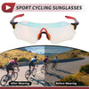 Motorcycle Riding Goggles Light Red Lens Baked Red Frame PC TPU