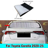 Toyota Corolla Rear Windshield Privacy Sunshade Cover (2020–2025)