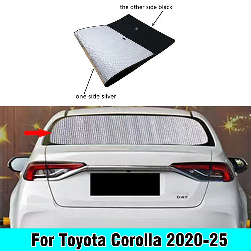 Toyota Corolla Rear Windshield Privacy Sunshade Cover (2020–2025)