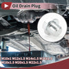 Car Motorcycle Boat Set M10x1 M12x1.5 Engine Oil Drain Plug with Gasket