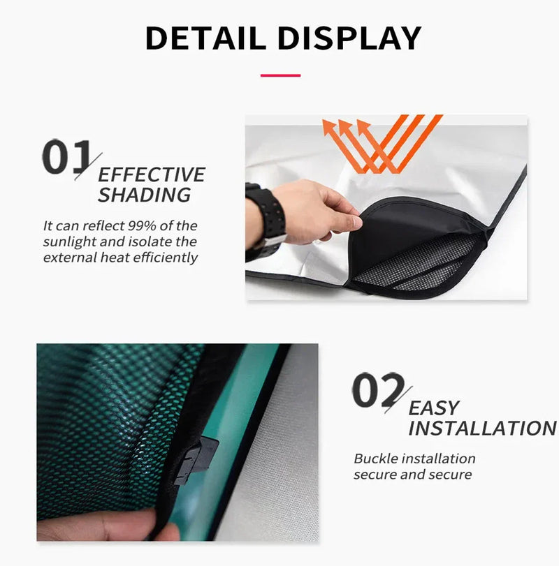 Porsche Taycan Skylight Roof Sunshade Mesh Net (2020–2026)