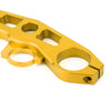 Kawasaki ZX6R (2009-2012) Gold E8 Triple Clamps Upper Top Clamp