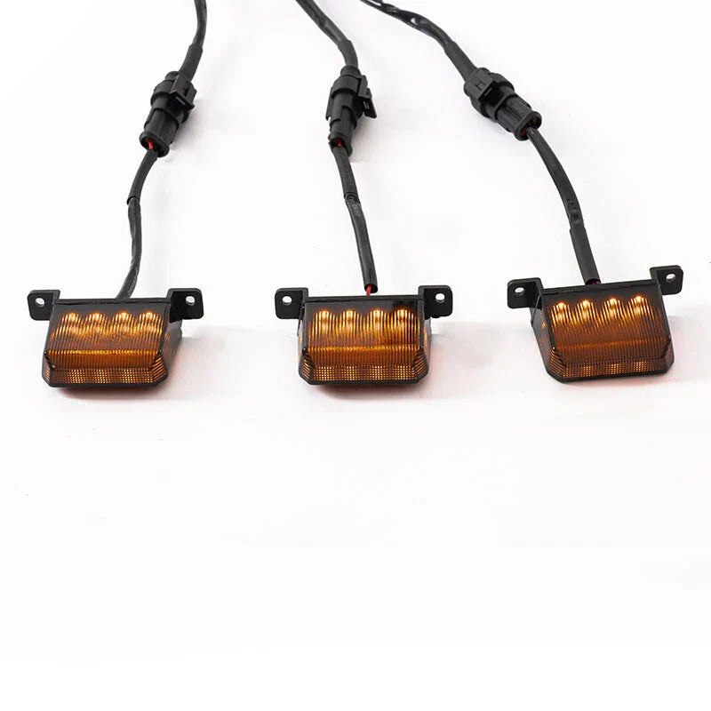 Toyota Tundra - Smoked Lens 3 x PRO LED Front Grille Lights Kit (2022-2023)