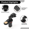 Jeep (1 Pc Rear Left / Right) ABS Wheel Speed Sensor (2007-2018)