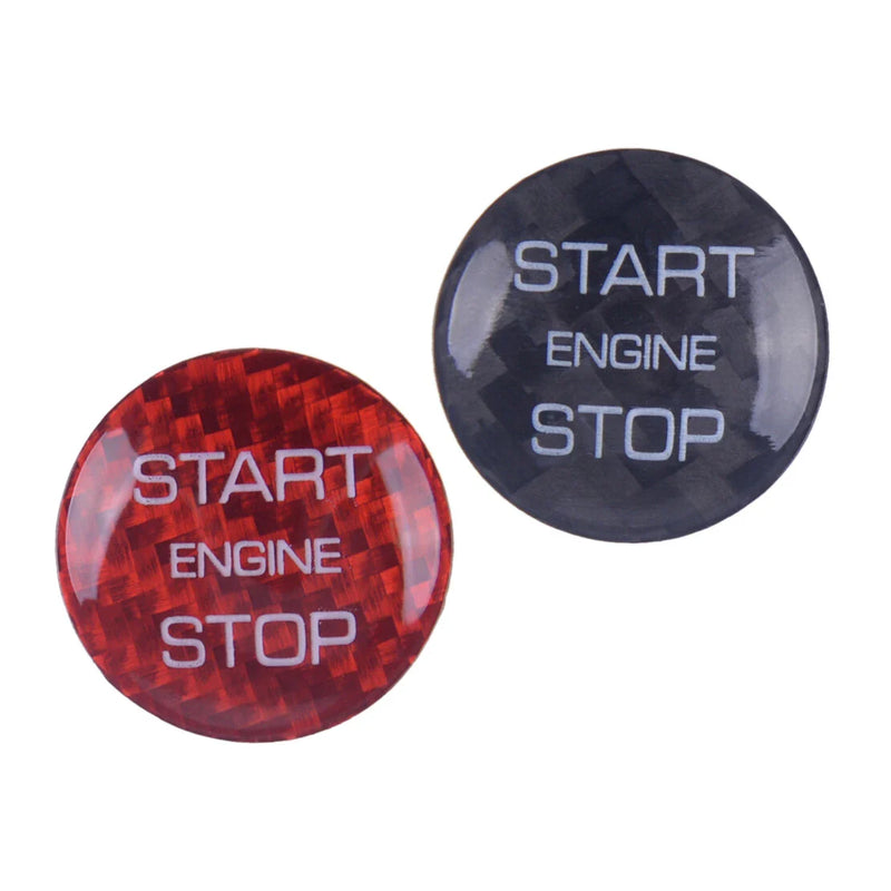 Land Rover Range Rover Carbon Fiber ABS Start Stop Engine Button Cover (2013-2023)