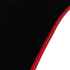 Ferrari Roma with Leather & Red Trim Black Floor Mats