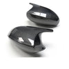 BMW 3 Series E90 E91 E92 2 x Carbon Fiber Mirror Covers (2005-2007)