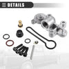Ford (2003-2007) - Silver Tone Black 1 Set Fuel Pressure Regulator Kit