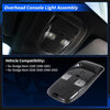 Dodge Ram 1500 Carbon Fiber Overhead Console Light Assembly (2019-2023)