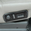 Hummer H2 Carbon Fiber Seat Control Adjustment Button Covers (2003-2007)