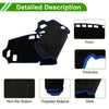Mitsubishi Delica B34A B35A B37A Dashboard Cover Black Blue