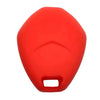 Mitsubishi Outlander Mirage Lancer Red Silicone Smart Key Case Cover (2013-2023)