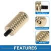 Harley-Davidson XL883 2 x Cylinder Shifter Footrests Pegs Brass