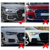 Audi A6 C8 S6 Right Front Fog Light Frame Cover with Chrome Trim (2023-25)