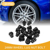 GMC Sonoma 20 x Wheel Lug Nut Bolt - Plastic Black (1991 - 2004)