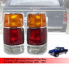 Isuzu TFR Holden Rodeo 2 x Tail Light Chrome Trim (1989-1995)