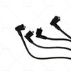 Hyundai Elantra, Kia Spectra, Spectra5 Spark Plug Lead Set (2001-2006)
