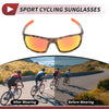 Motorcycle Riding Goggles Red Lens Marble Frame Tri-acetel Cellulose