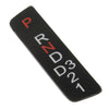 Honda Accord Black Gear Indicator Display Sticker Bezel (2008-2013)