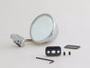 LH CLight -On Fender Universal Fit Chrome Convex Door Mirrors