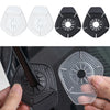 Windshield Wiper Arm Bottom Hole Protective Cover PVC Dustproof Pad Cover