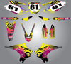 Yamaha YZF 450 Neon Stickers Decals Custom Graphic Kit (2010-2013)