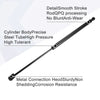 Chevrolet Malibu Black Front Hood Lift Support Gas Struts (2008-2012)