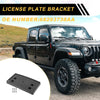 Jeep Wrangler Front Bumper License Plate Bracket (2018-2023)