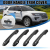 Ford Explorer (2020-2022) Carbon Fiber Pattern 4pcs Door Handle Trim Covers