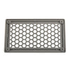 RV Bus Gray Hexagonal Air Inlet Vent Panel