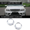Mercedes-Benz W204 C63 Fog Light Lamp Trim (2008-2015)