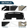 Nissan Moco MG33S Sun Protector Black Dashboard Cover Mat (2011-2016)