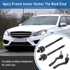 Mercedes-Benz C55 4pcs Front Inner Outer Tie Rod Ends (2005-2006)